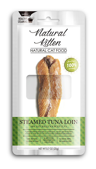 Natural Kitten -  STEAMED TUNA LOIN